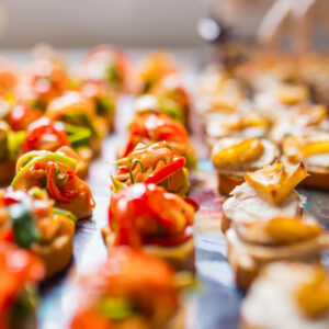 Premium Canapes Variationen